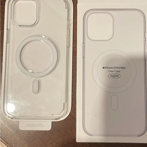 Apple iPhone 12 pro max clear case magsafe new in box